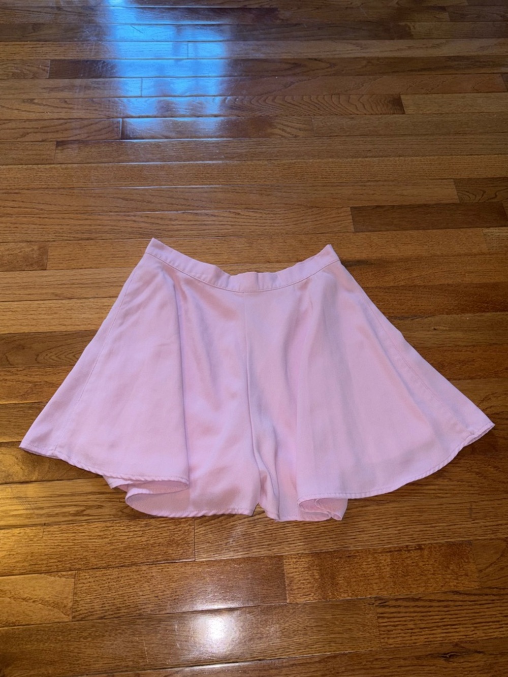 Light Pink Flowy Shorts